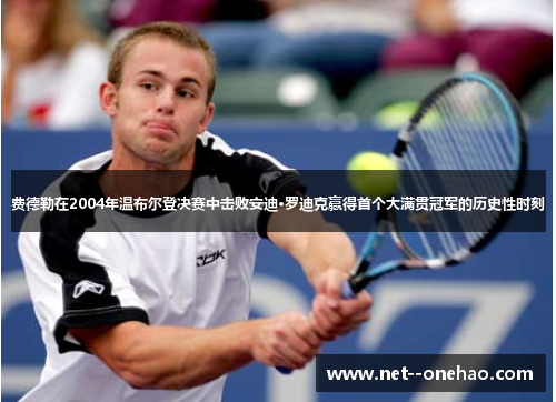 费德勒在2004年温布尔登决赛中击败安迪·罗迪克赢得首个大满贯冠军的历史性时刻