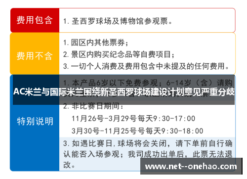 AC米兰与国际米兰围绕新圣西罗球场建设计划意见严重分歧 AC米兰与国际米兰围绕新圣西罗球场建设计划意见严重分歧